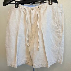 Men Beige Casual Drawstring Shorts